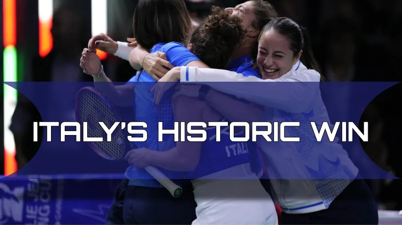 Celebrating Italy’s Historic Win at the 2024 Billie Jean King Cup